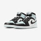 Jordan 1 Mid Black Aura Squadron Blue