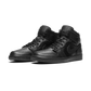 Jordan 1 Mid Triple Black