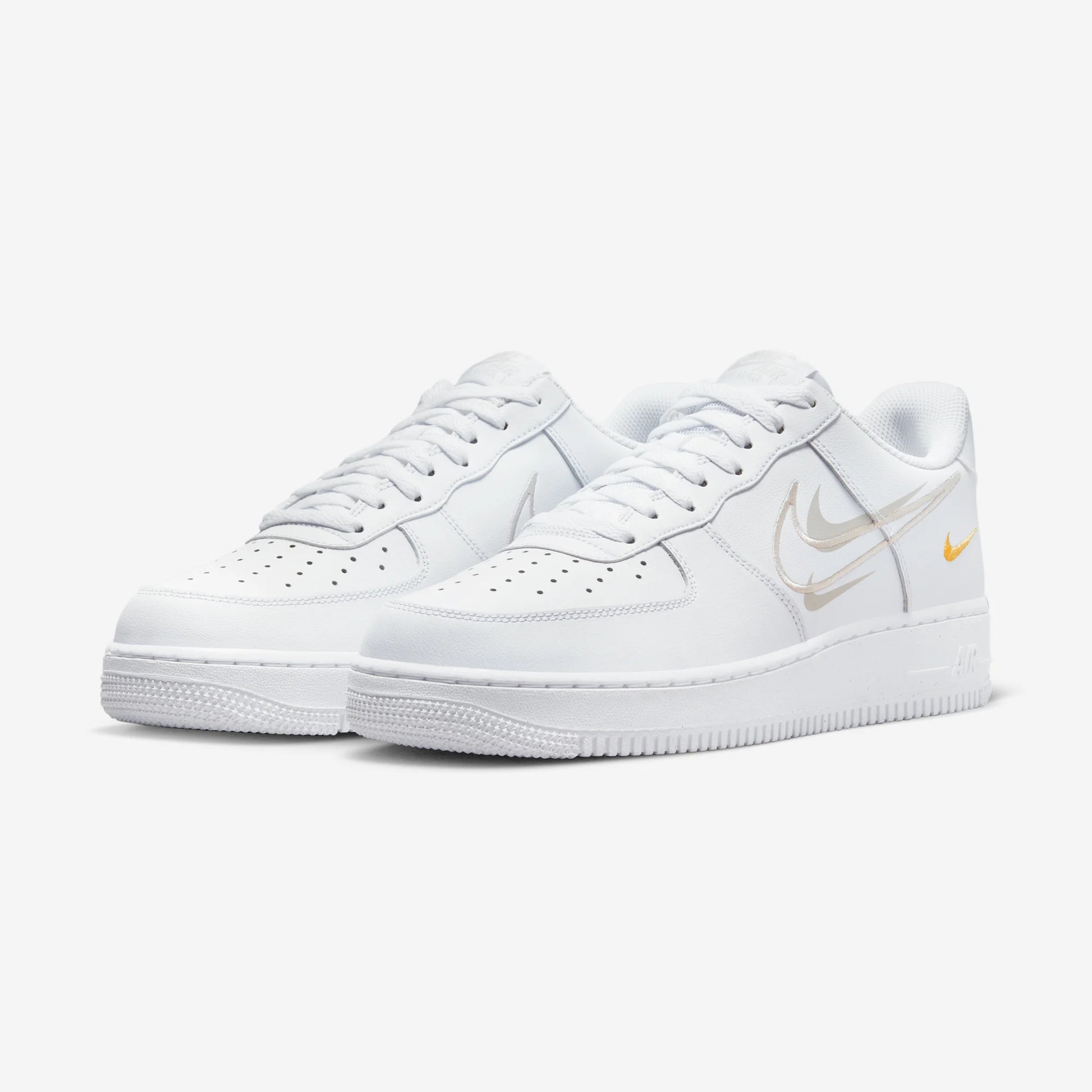 Nike Air Force 1 Low Multi-Swoosh White Yellow