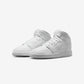 Jordan 1 Mid Triple White (2023) (GS)
