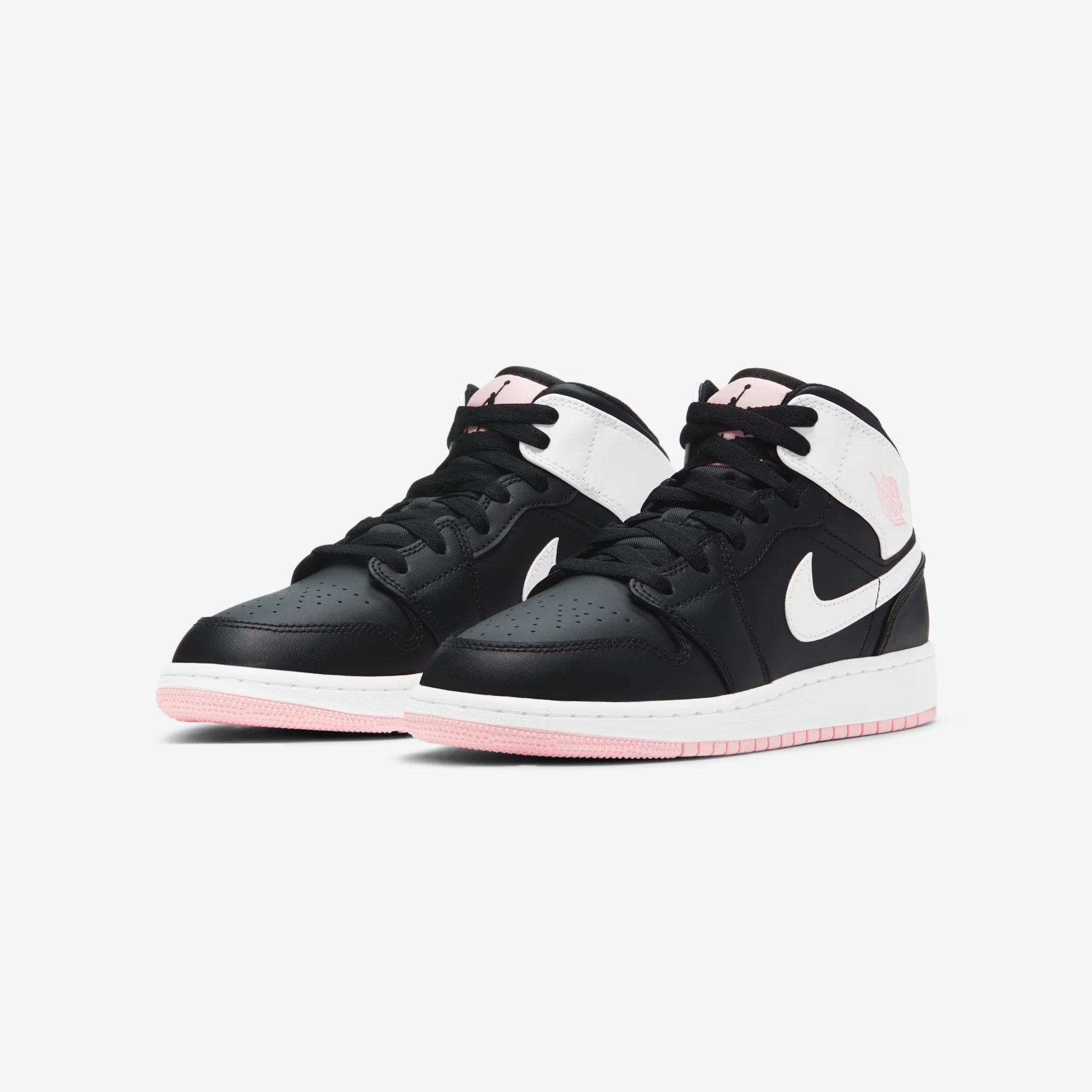 Jordan 1 Mid Arctic Pink Black (GS)
