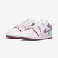 Jordan 1 Low White Light Bordeaux (GS)