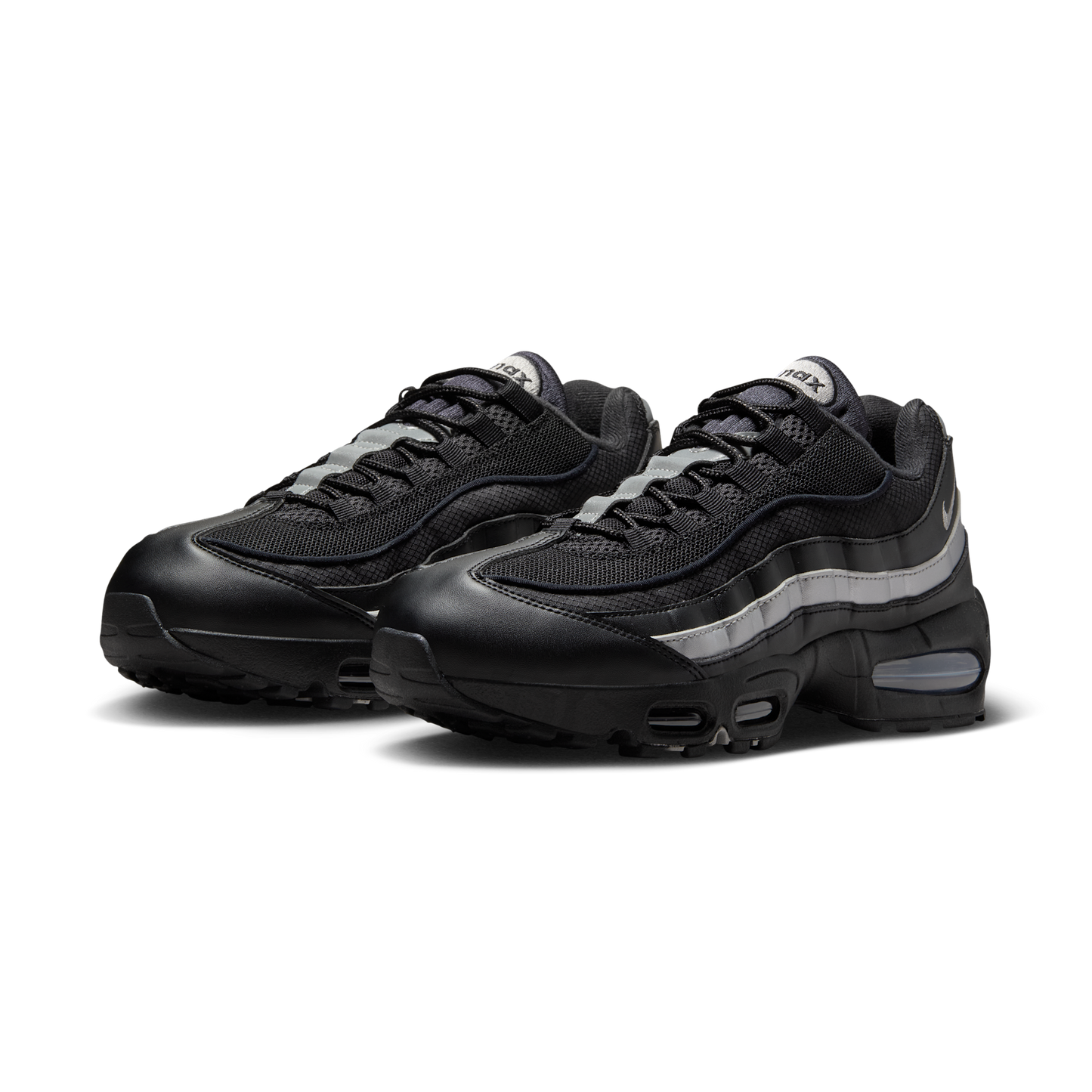 Nike Air Max 95 OG Big Bubble Black White Metallic Silver