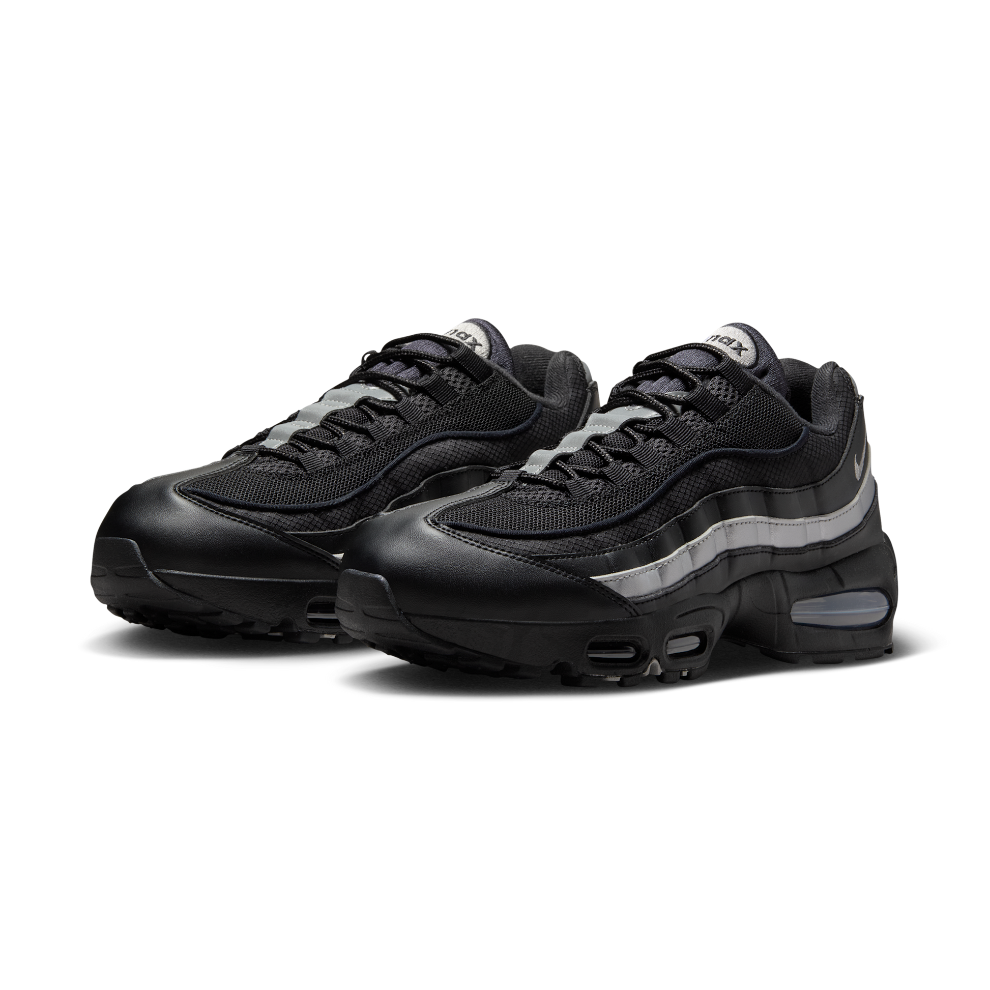 Nike Air Max 95 OG Big Bubble Black White Metallic Silver