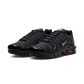 Nike Air Max Plus Black University Red Metallic Silver