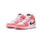 Jordan 1 Mid Pink Gaze (GS)