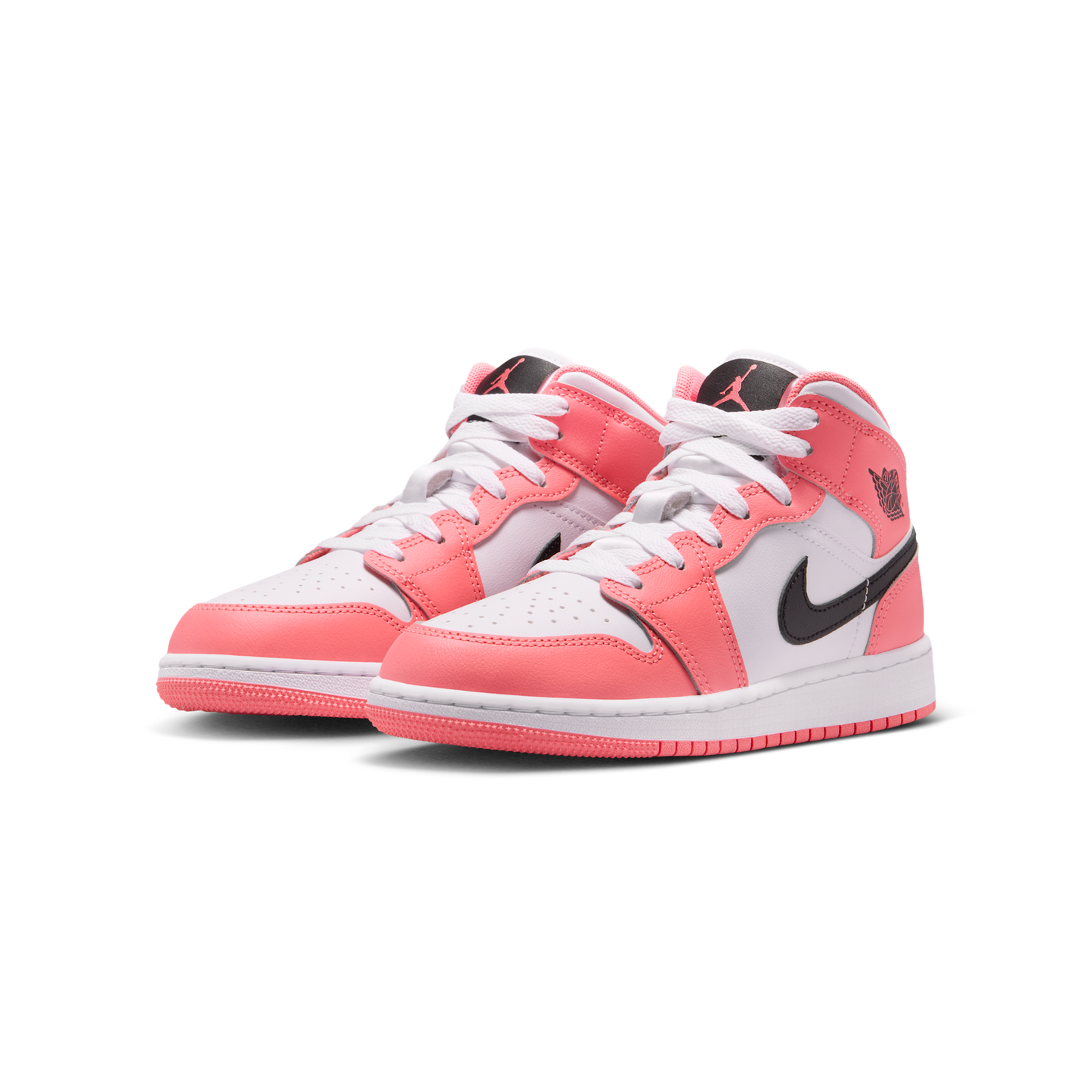 Jordan 1 Mid Pink Gaze (GS)