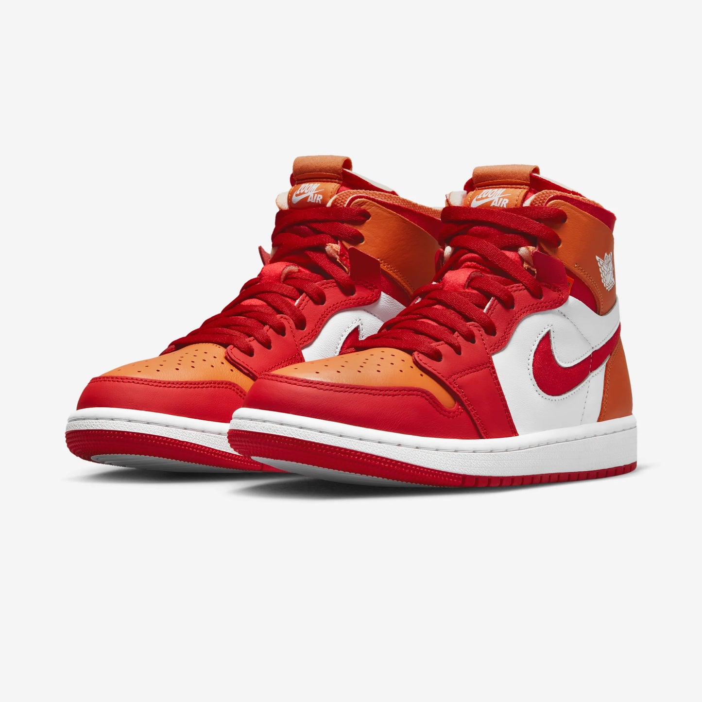 Jordan 1 High Zoom Air CMFT Fire Red Hot Curry (Women's)