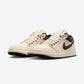 Jordan 1 Low Premium Pale Ivory Off Noir Baroque Brown