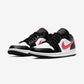 Jordan 1 Low Black Siren Red (Women's)