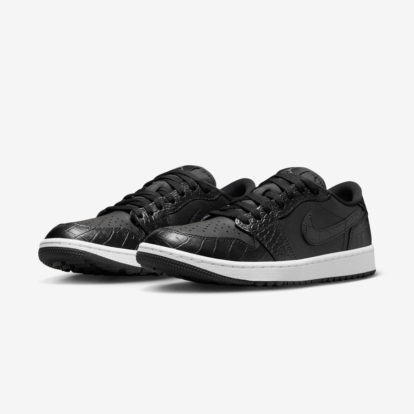 Jordan 1 Retro Low Golf Black Croc