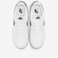 Nike Air Force 1 Low '07 White Black Pebbled Leather