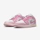 Jordan 1 Low Iced Carmine White (Women's)