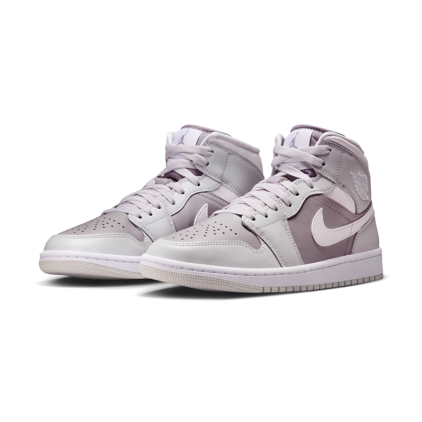 Jordan 1 Mid Photon Dust Atmosphere Grey (Women's)