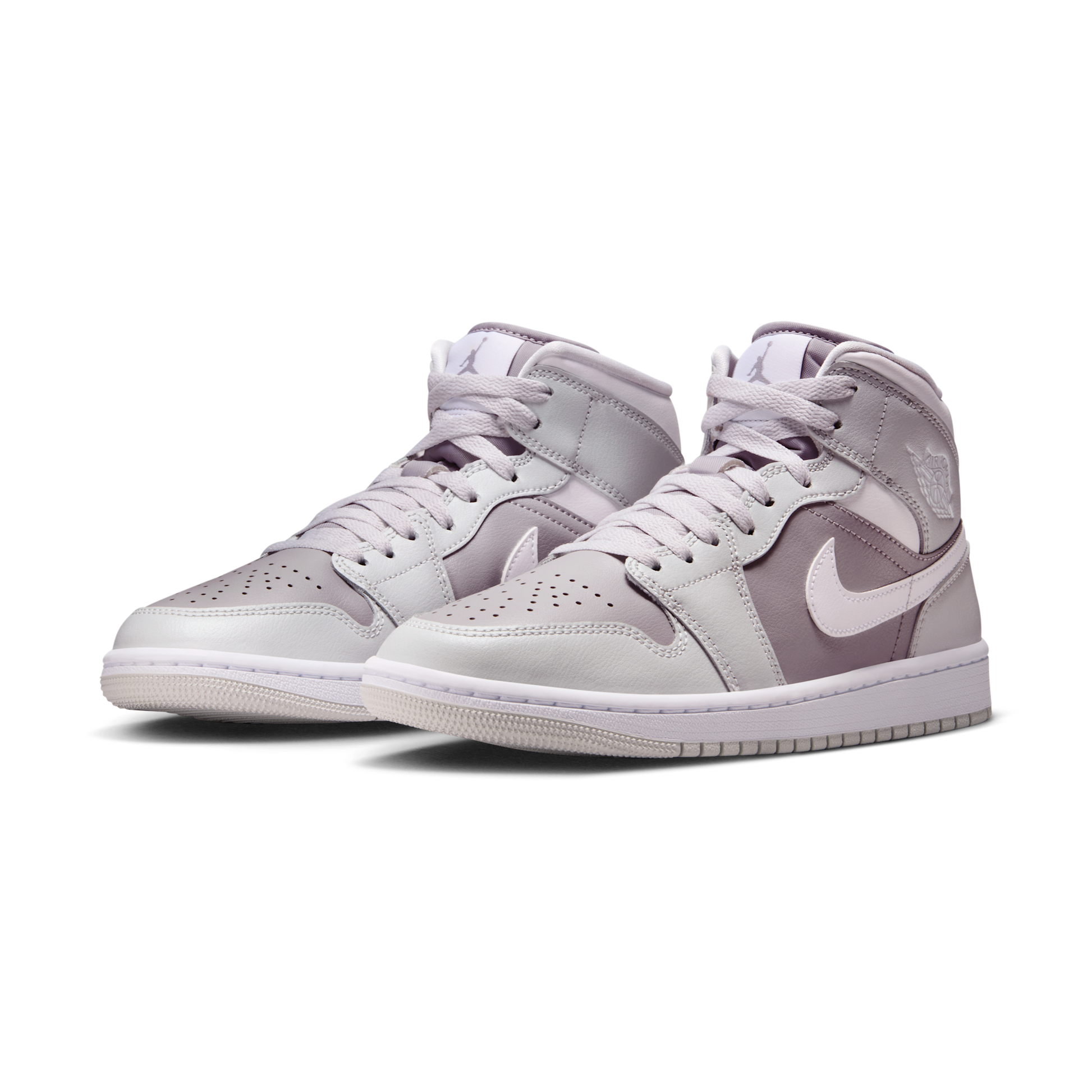Jordan 1 Mid Photon Dust Atmosphere Grey (Women's)