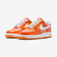 Nike Air Force 1 Low '07 Orange White Patent