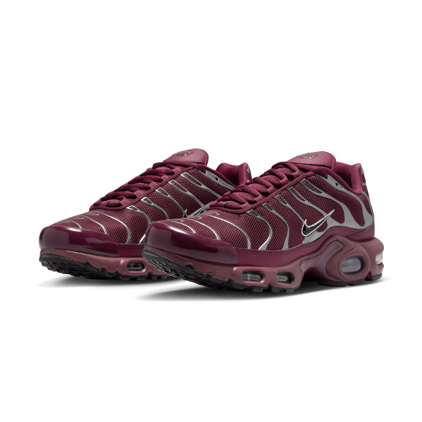 Nike Air Max Plus SE Night Maroon Metallic Silver (Women's)