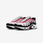Nike Air Max Plus Pure Platinum Black White University Red (GS)