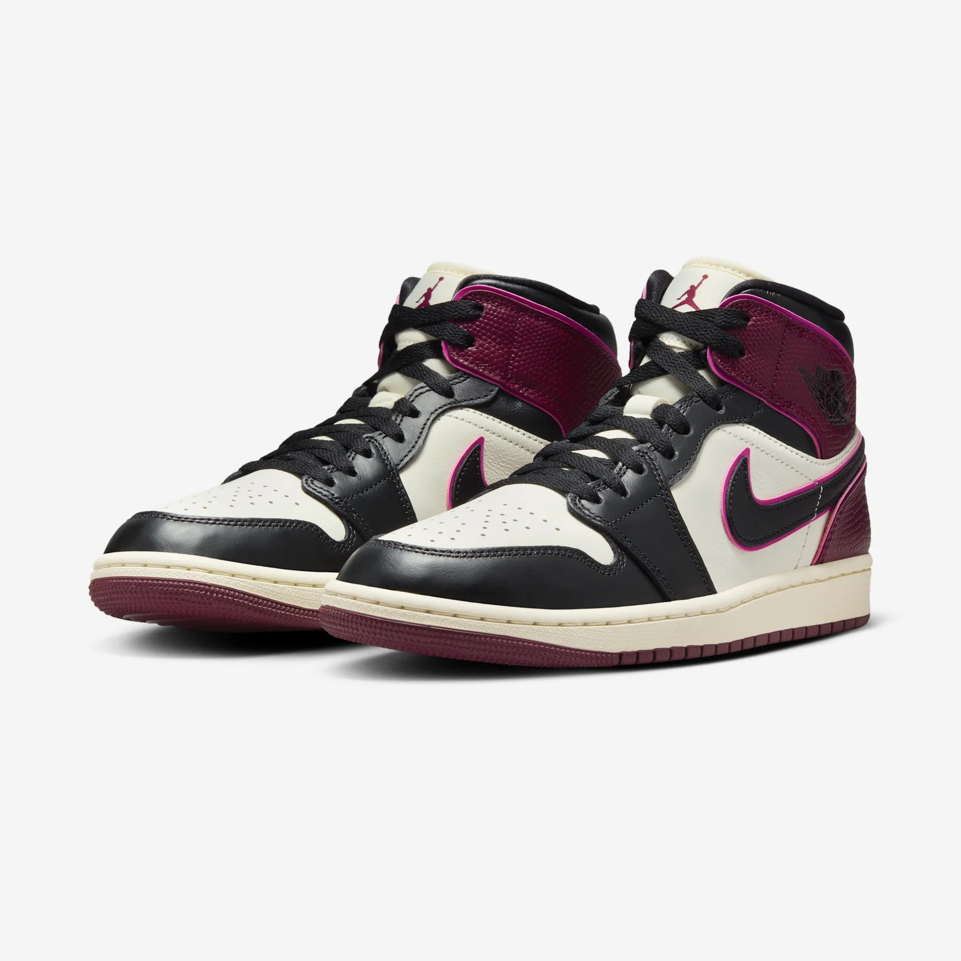 Jordan 1 Mid SE Bordeaux (Women's)