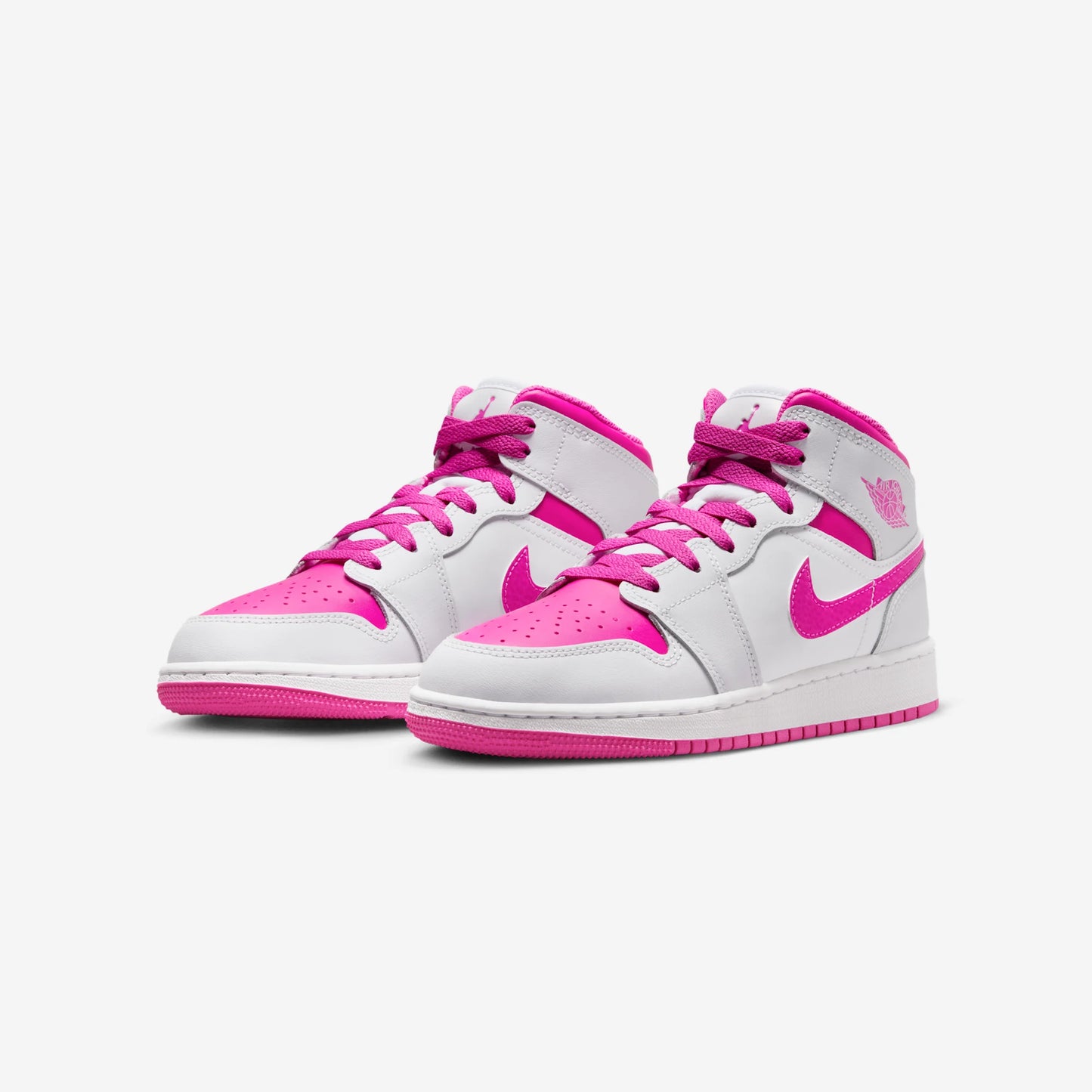 Jordan 1 Mid Fire Pink (GS)