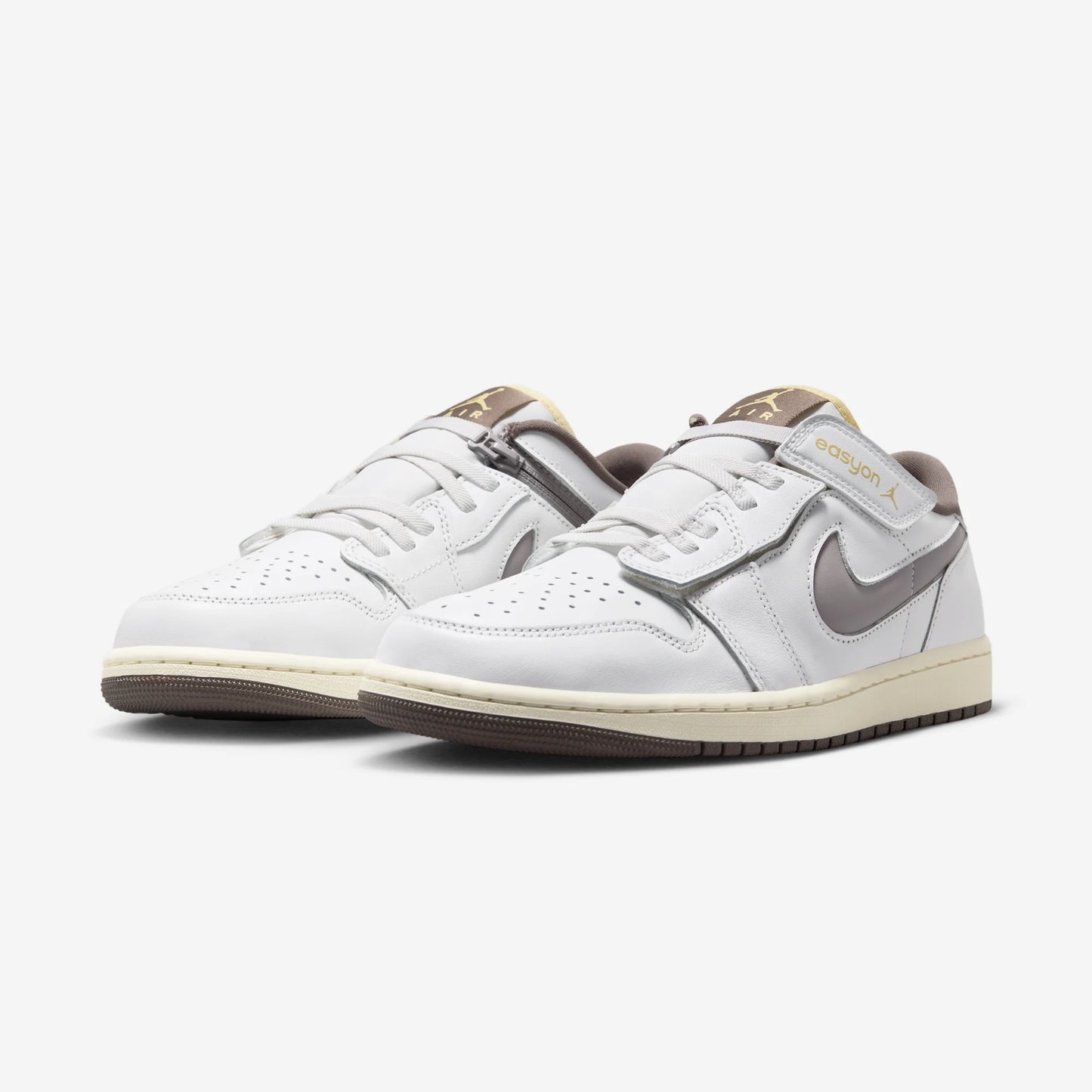 Jordan 1 Low EasyOn White Olive Grey Lemon Wash