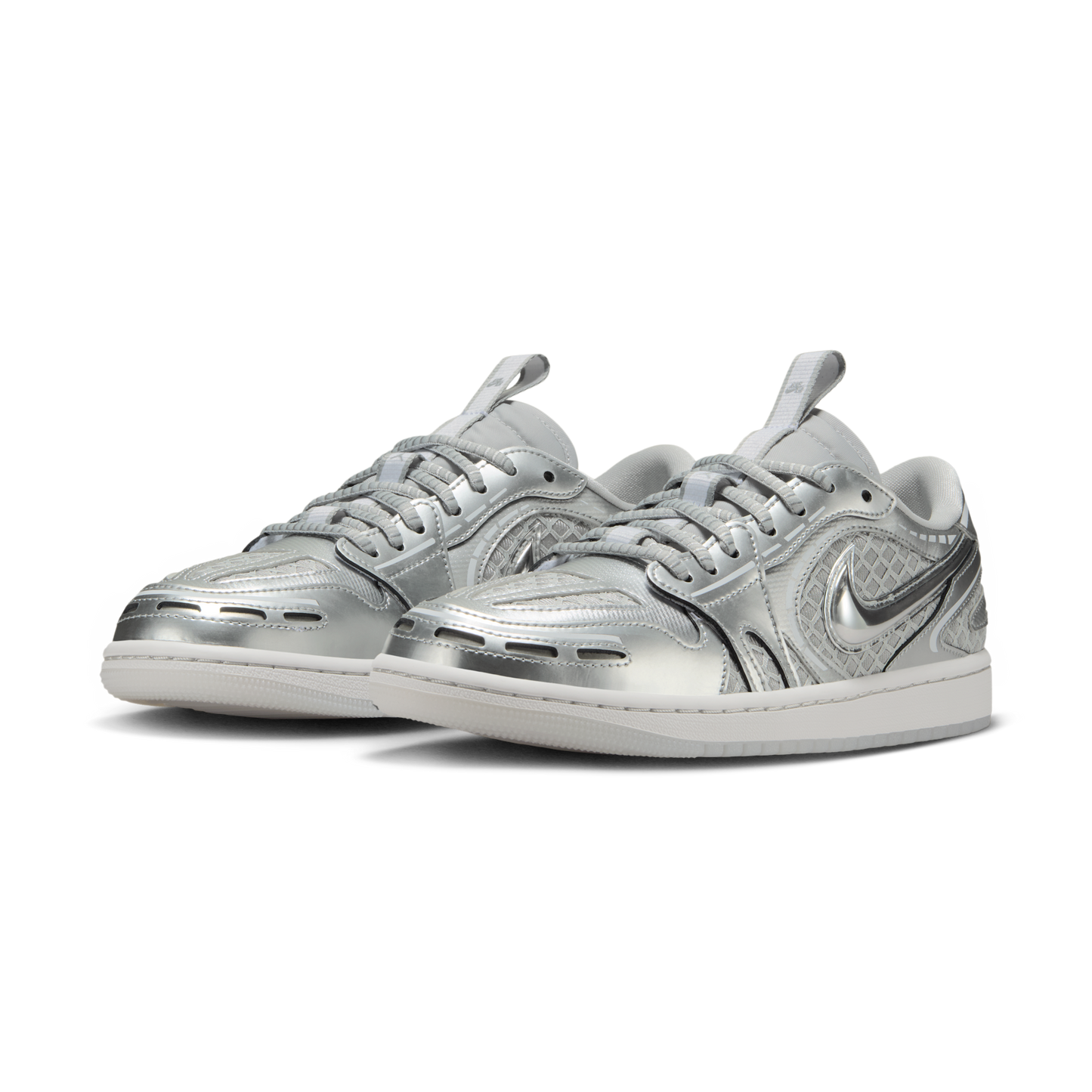 Jordan 1 Low Method of Make V3 Metallic Silver (Women's)