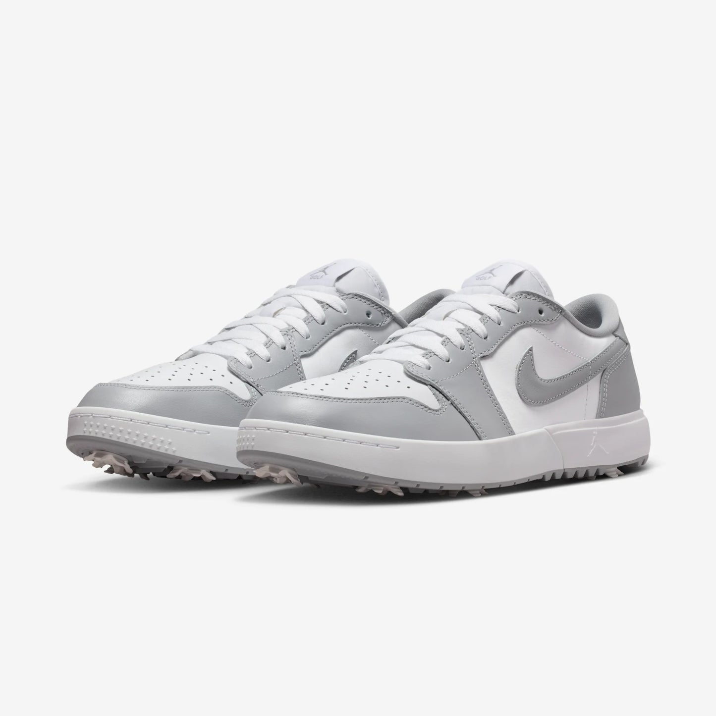 Jordan 1 Low Golf Spiked Wolf Grey White