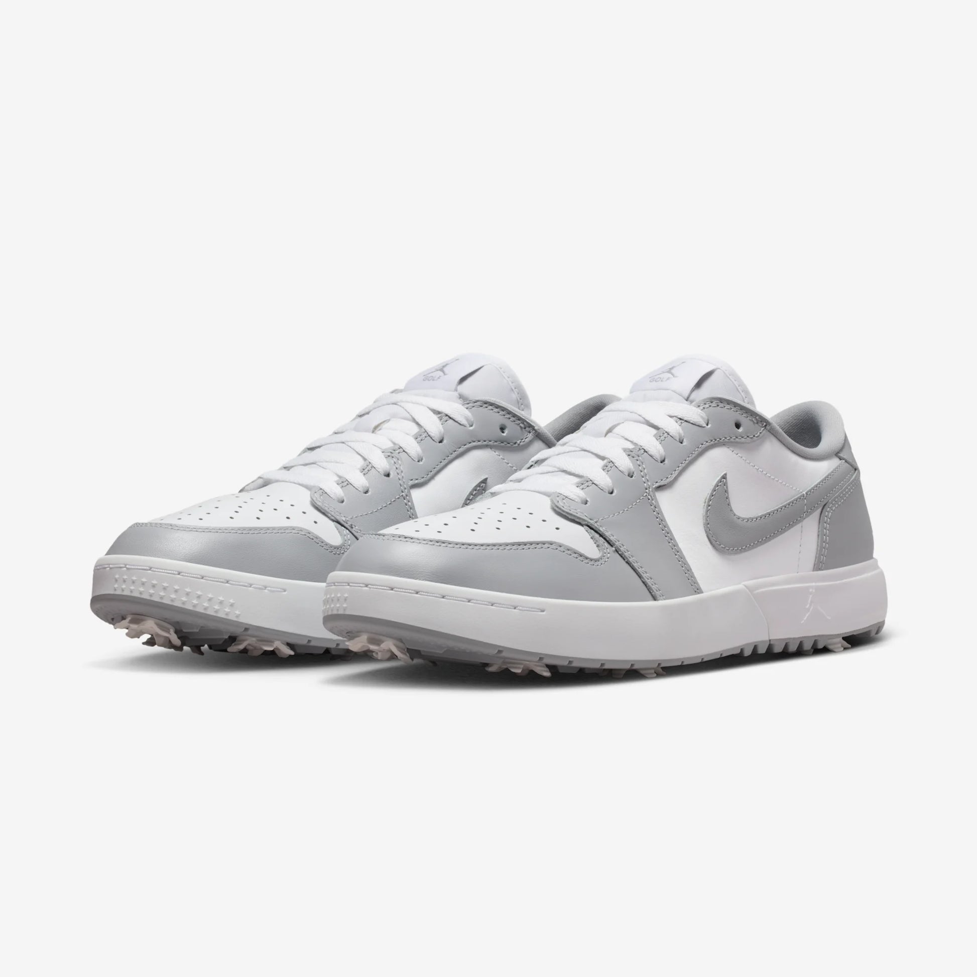 Jordan 1 Low Golf Spiked Wolf Grey White