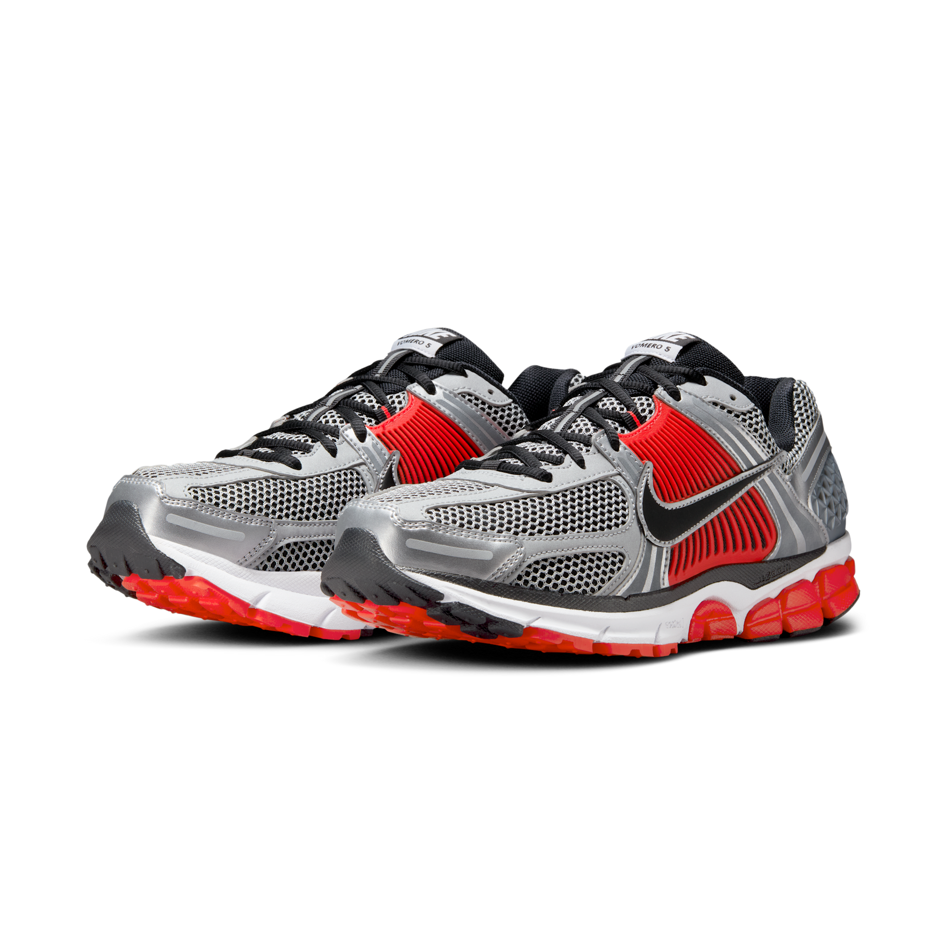 Nike Zoom Vomero 5 Bright Crimson Metallic Silver