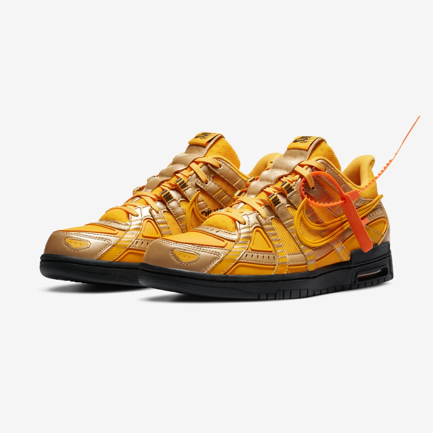 Nike Air Rubber Dunk Off-White University Gold