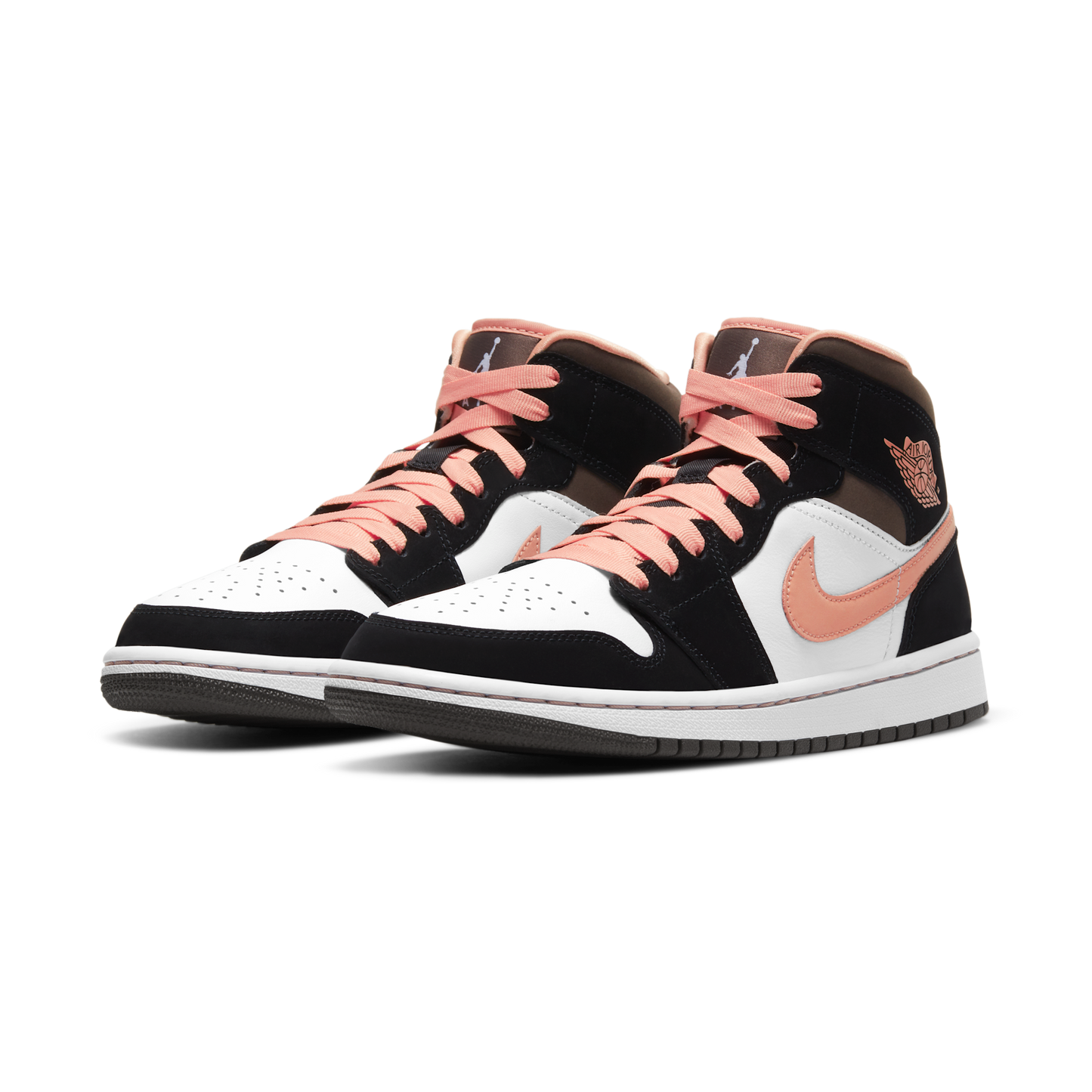 Jordan 1 Mid Peach Mocha (Women's)