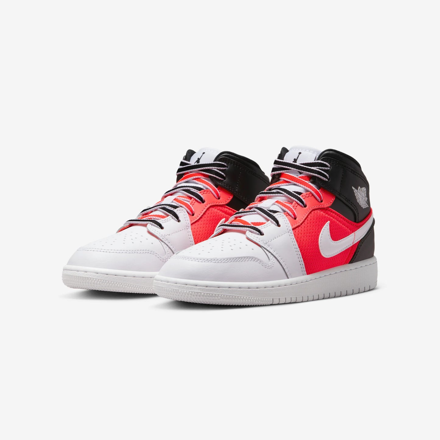 Jordan 1 Mid SE White Black Infrared (GS)