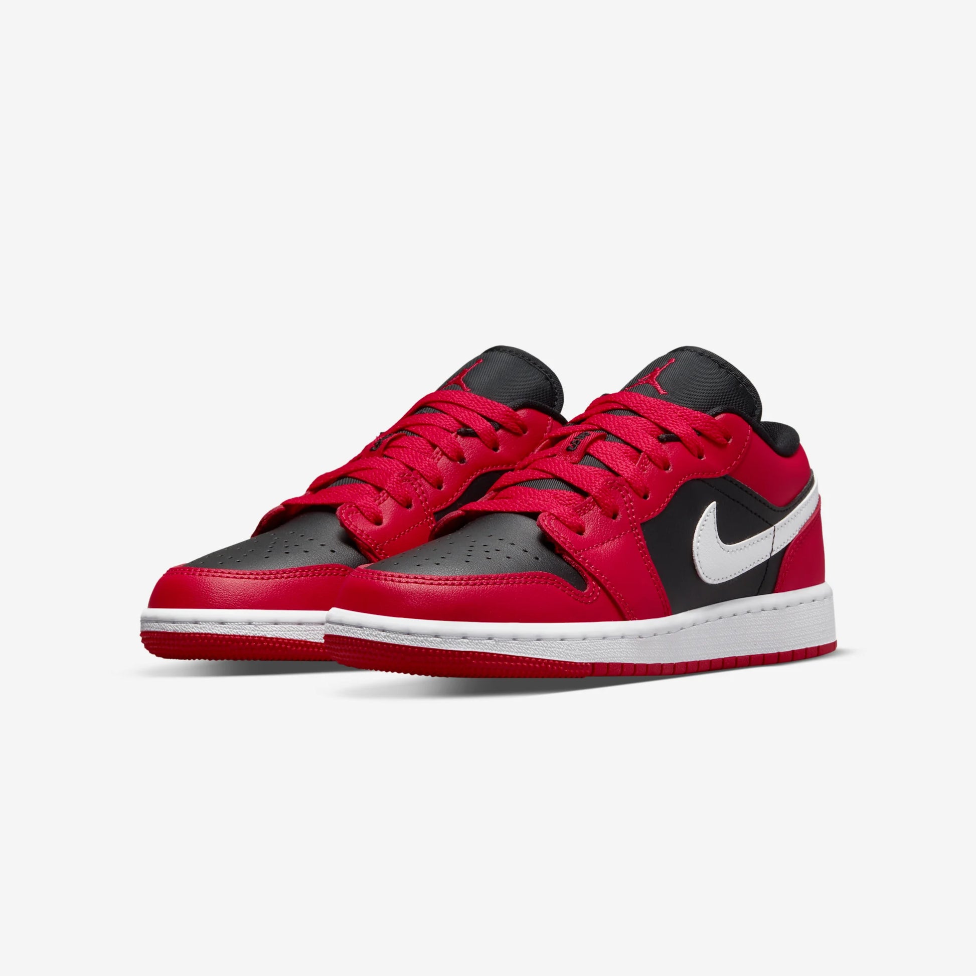 Jordan 1 Low Black Very Berry (GS)