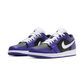 Jordan 1 Low Court Purple Black