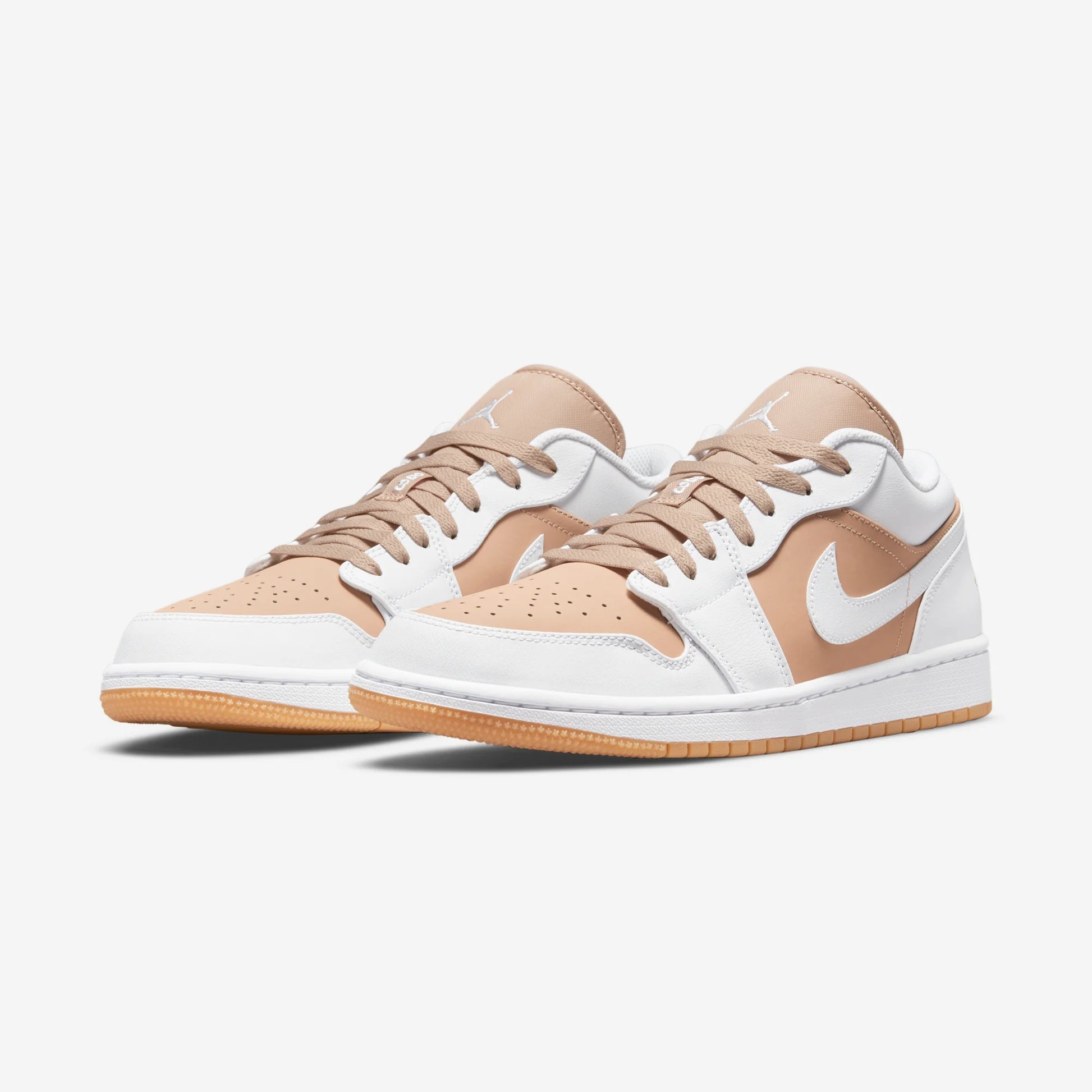 Jordan 1 Low Gum White