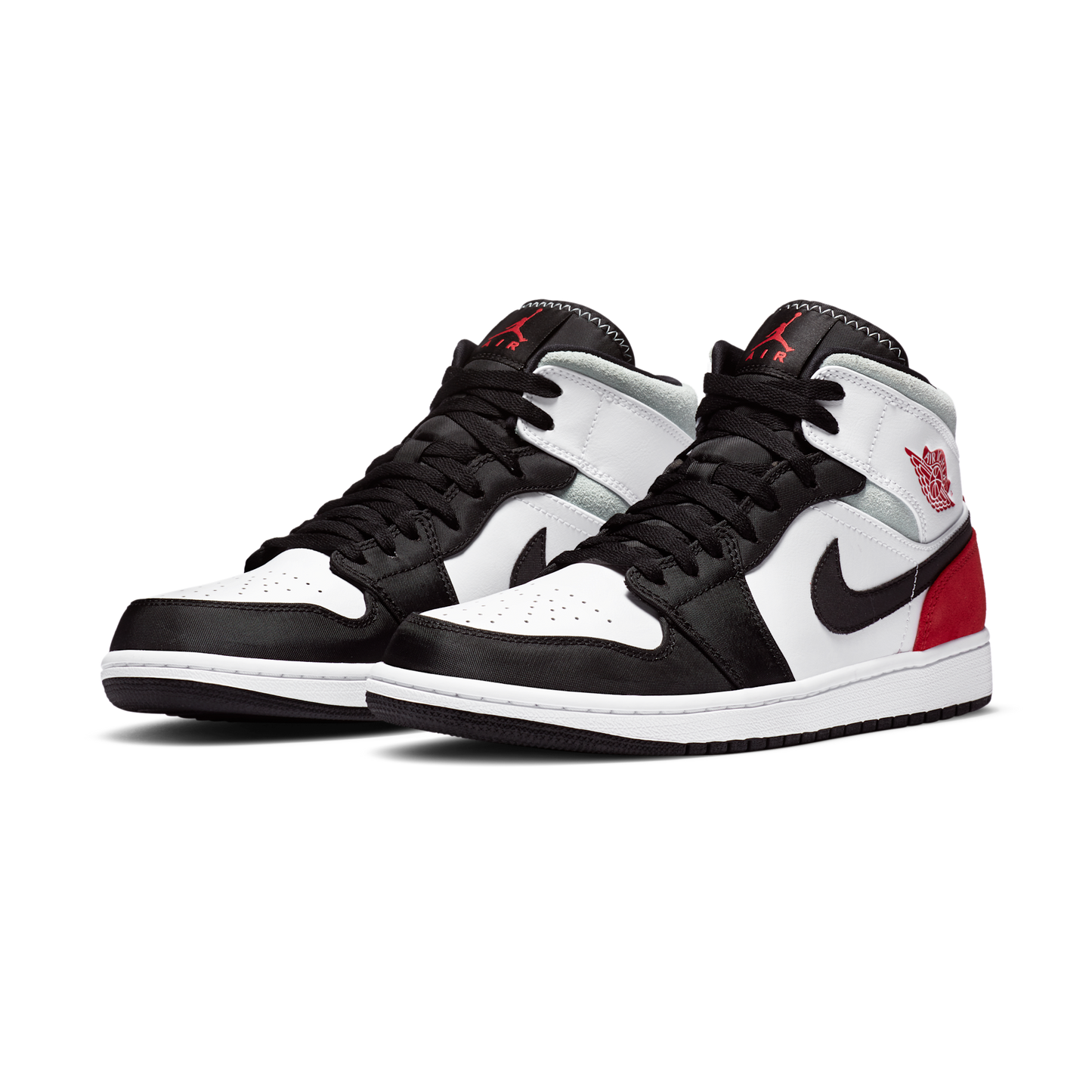 Jordan 1 Mid SE Red Black Toe
