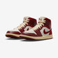 Jordan 1 Mid SE Tiki Leaf Team Red (Women's)