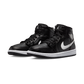 Jordan 1 Mid Black White (Women's)