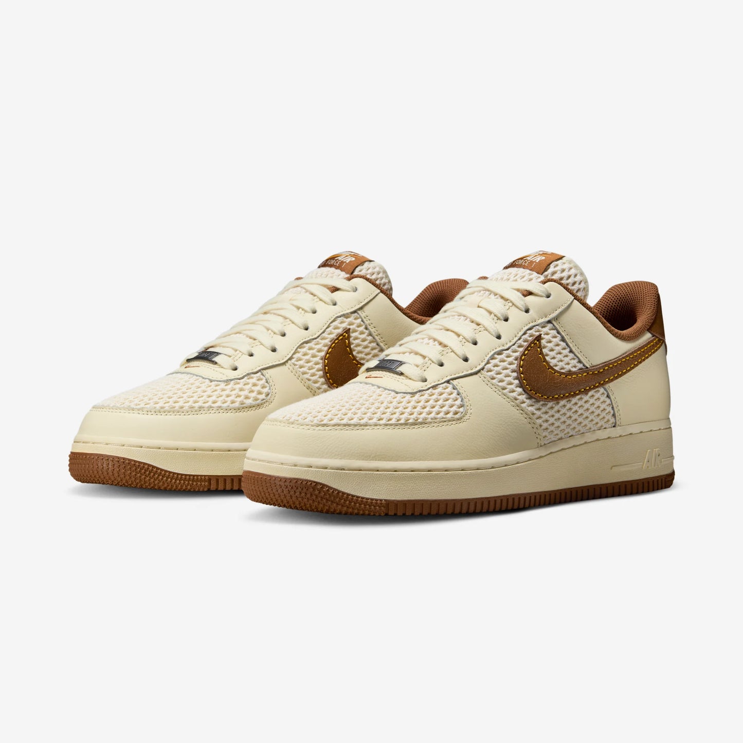Nike Air Force 1 Low '07 LV8 Coconut Milk Canyon Gold Light British Tan