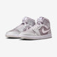 Jordan 1 Mid Photon Dust Atmosphere Grey (Women's)