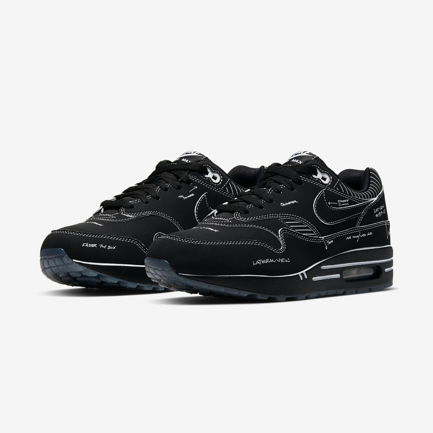 Nike Air Max 1 Tinker Sketch to Shelf Black