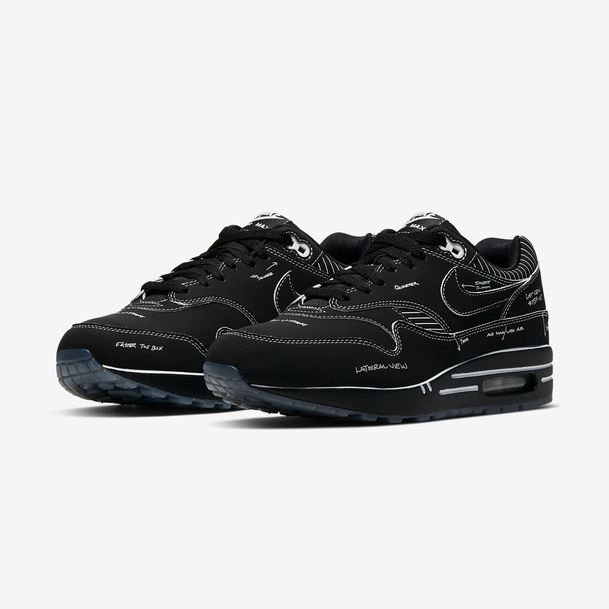 Nike Air Max 1 Tinker Sketch to Shelf Black