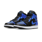 Jordan 1 Mid Hyper Royal Tumbled Leather