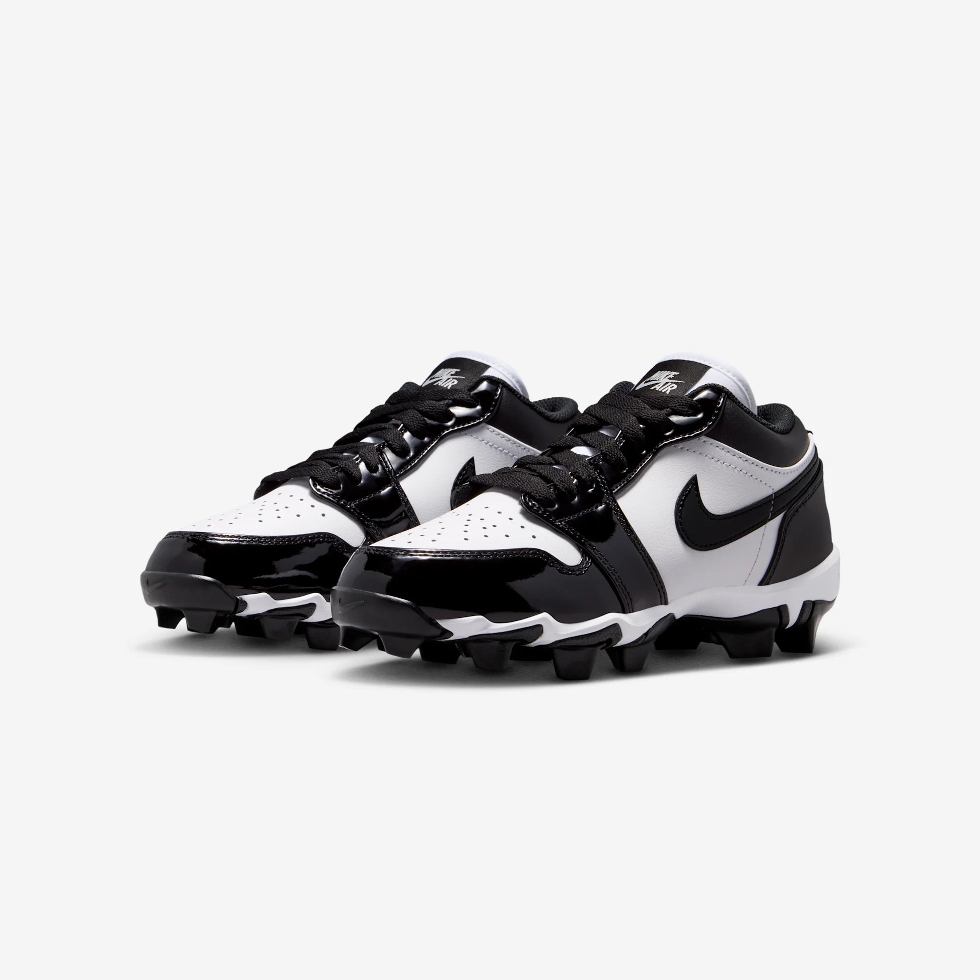 Jordan 1 Low Cleat Patent Panda (GS)