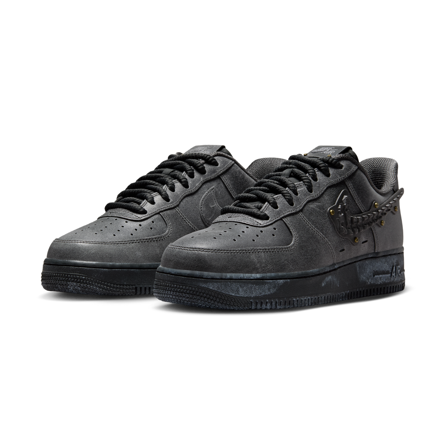 Nike Air Force 1 Low Metalwork Medium Ash Anthracite