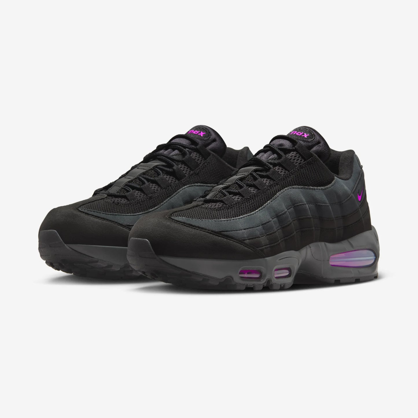 Nike Air Max 95 OG Big Bubble Black Vivid Purple