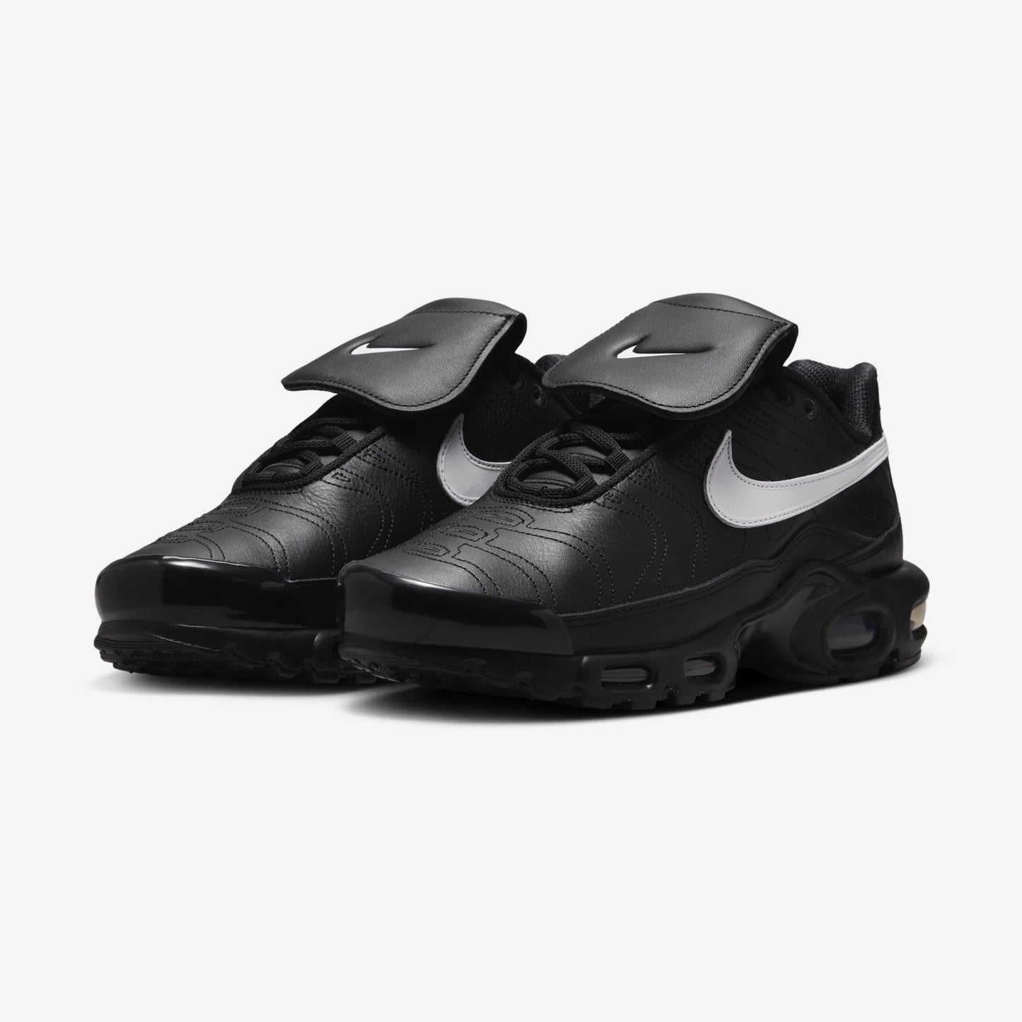 Nike Air Max Plus Tiempo Black White (Women's)