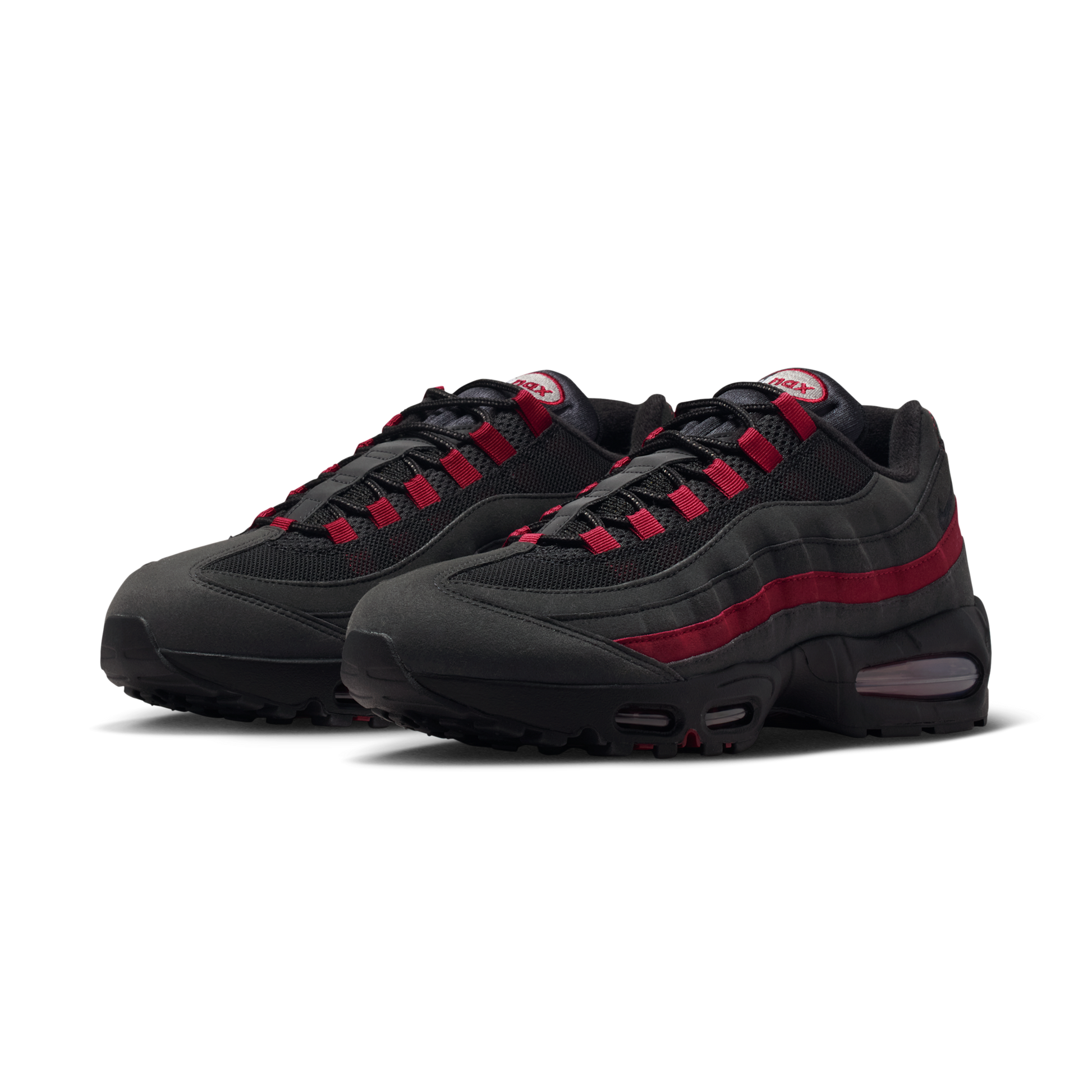 Nike Air Max 95 OG Big Bubble Black Crimson Grey