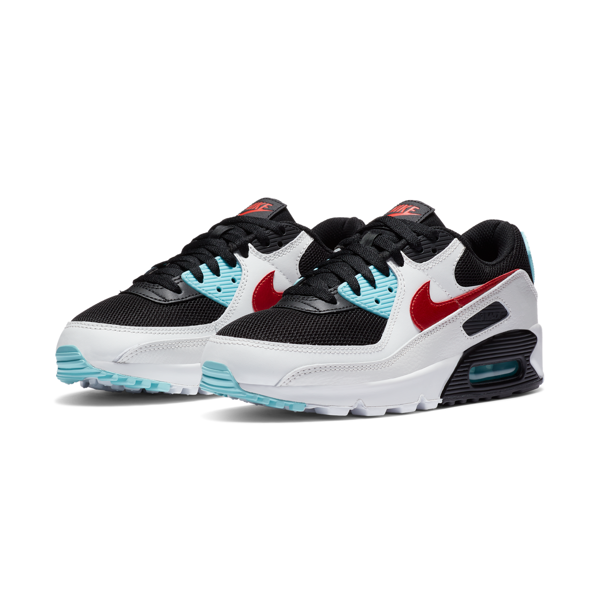 Nike Air Max 90 Aqua Red White Black (Women's)