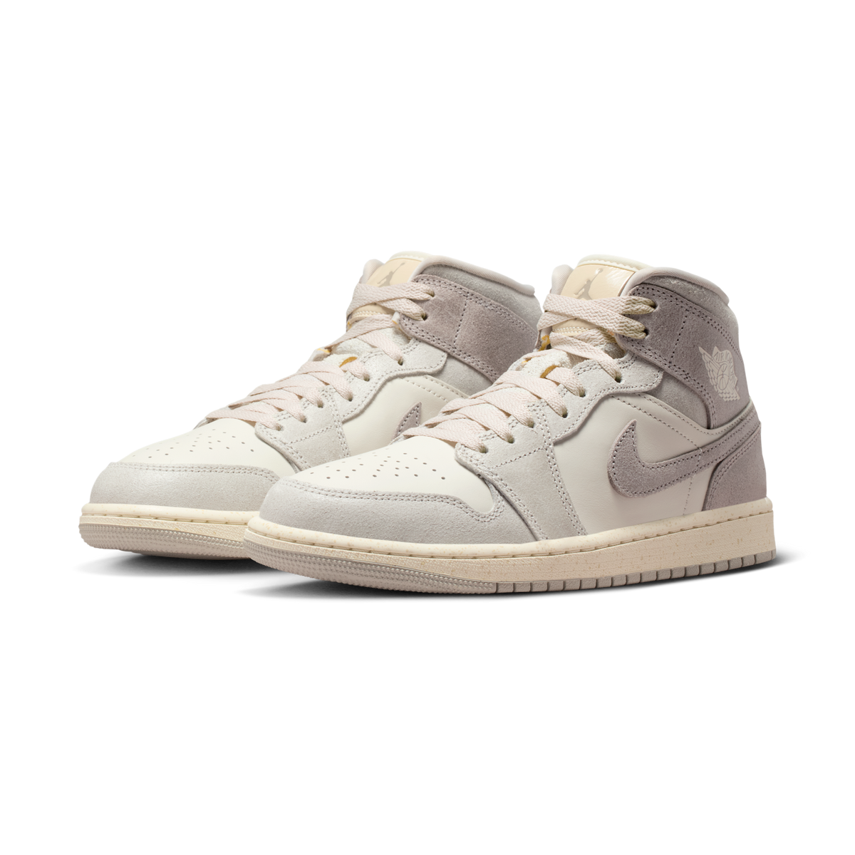 Jordan 1 Mid SE Light Iron Ore Enigma Stone (Women's)